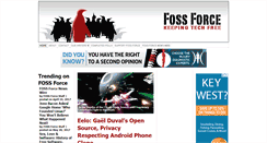 Desktop Screenshot of fossforce.com